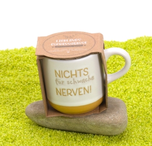 Espressotasse mit Gravur Nichts