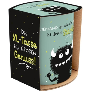 XL Tasse Porzellan Stärke 600 ml