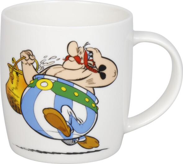 Henkelbecher Porzellan Asterix - Zaubertrank (Obelix) 400 ml