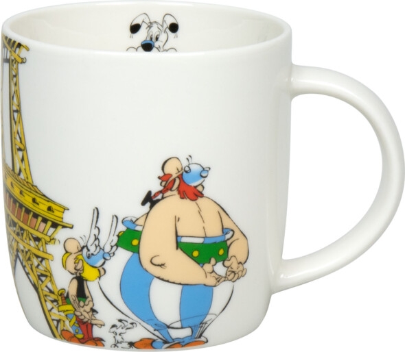 Henkelbecher Porzellan Asterix - Je t'aime Paris 400 ml