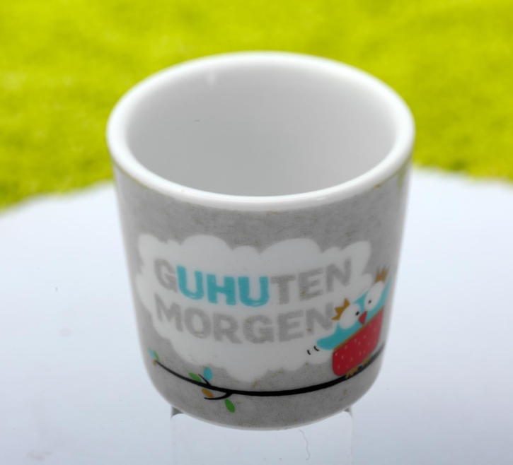 Eierbecher aus Porzellan Morgen