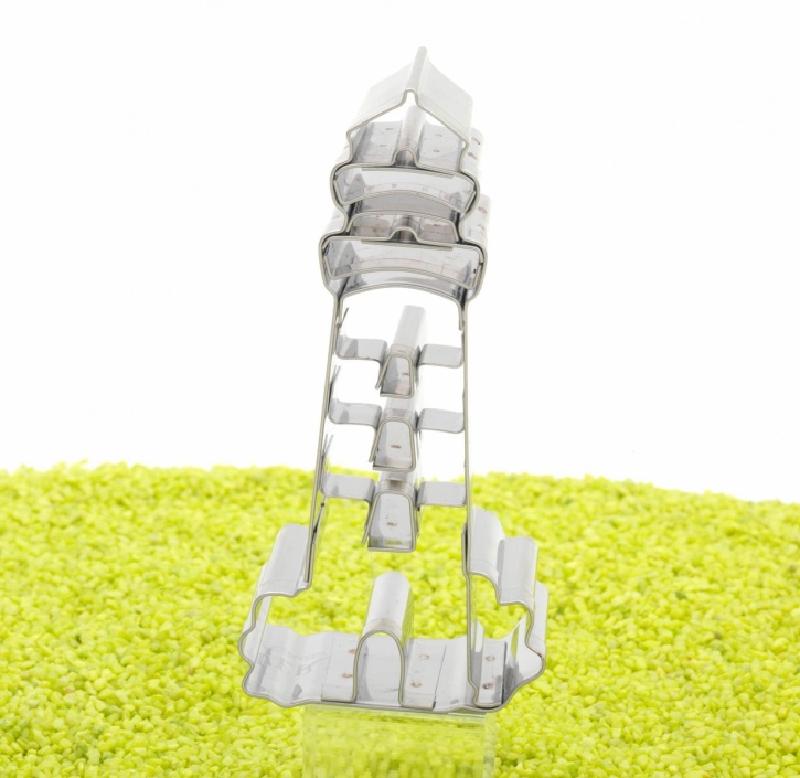 Präge-Ausstecher Leuchtturm Edelstahl 10cm