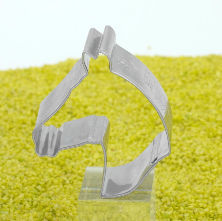 Ausstecher Pferdekopf Edelstahl 7cm