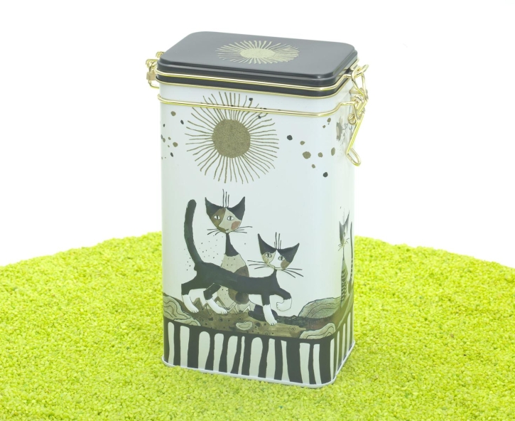 Vorratsdose mit Verschluss Kaffee Tee Wachtmeister - Cats Sepia