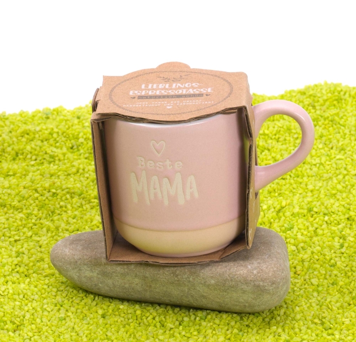 Espressotasse mit Gravur Mama